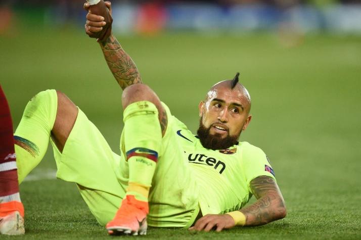 ¿Se va? Vidal no fue convocado para el debut del Barcelona en La Liga