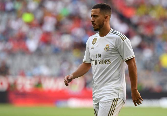 Otra mala para el Real Madrid: El fichaje estrella Eden Hazard se lesionó y pasará un mes fuera