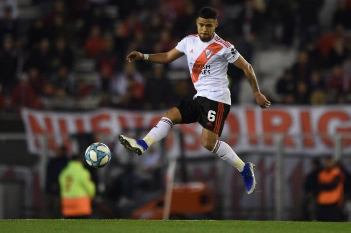 Paulo Díaz debutó en River Plate con una amarga derrota