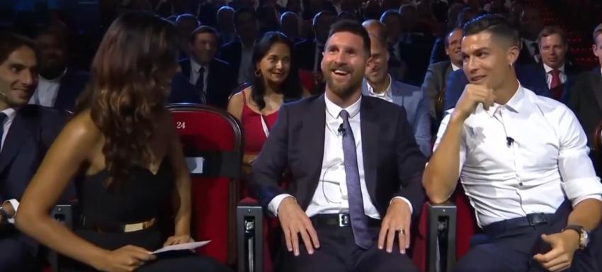 [VIDEO] ¡Qué momento! Cristiano y Messi hablan sobre cuánto se extrañan en el sorteo de la Champions