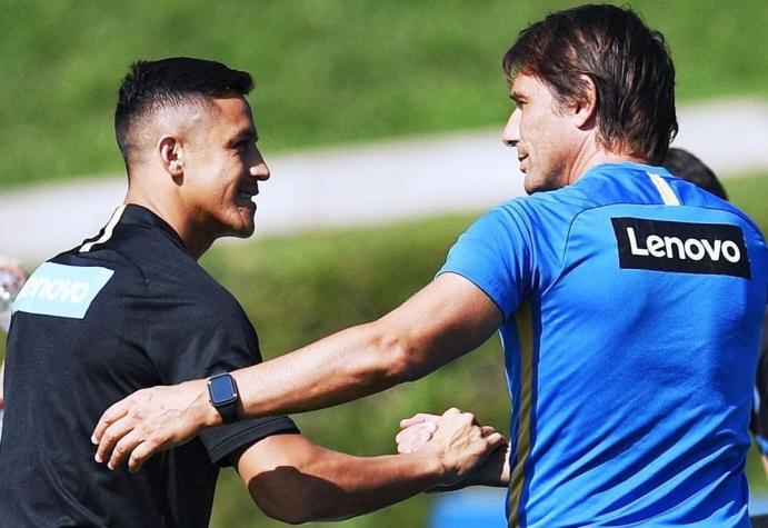 "Es realmente entusiasta": Conte llena de elogios a Alexis y confirma su primera citación en Inter