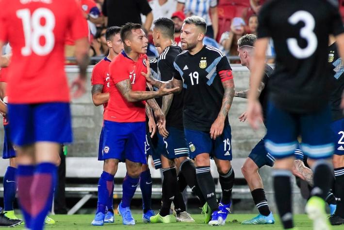 Chile empata ante Argentina en un discreto amistoso en Los Ángeles