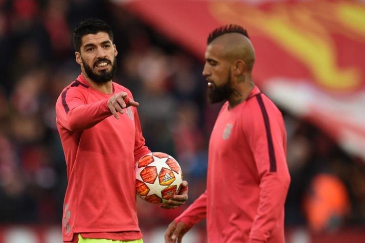Vidal y Messi a la banca: El chileno será suplente en el debut del Barcelona en Champions League