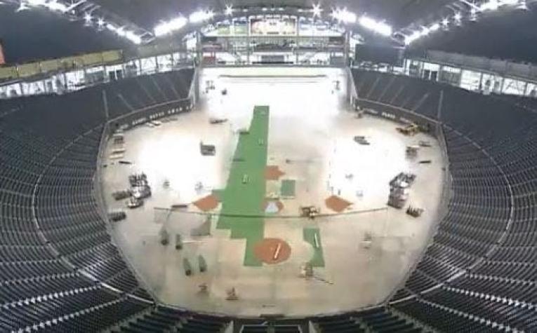 [VIDEO] La increíble transformación de un estadio de baseball en uno de rugby en Japón