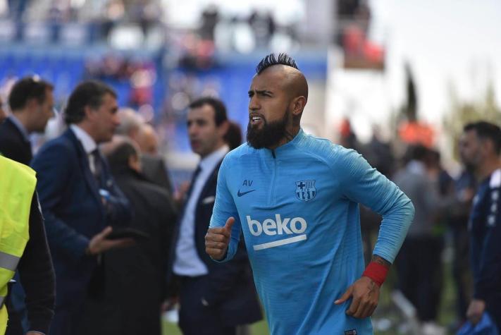 Los preocupantes números de Arturo Vidal en FC Barcelona