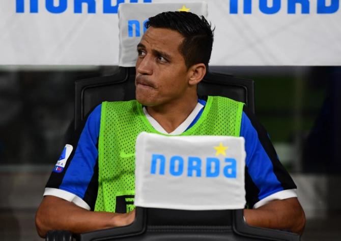 Conte hace rotación en el Inter de Milán, pero Alexis sigue en la banca