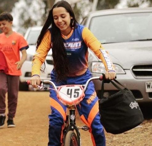 Seleccionada chilena de BMX sufrió fractura cervical mientras competía en Argentina