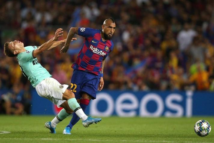 Prensa española reconoce a Vidal como el "bombero" de Valverde en victoria ante Inter
