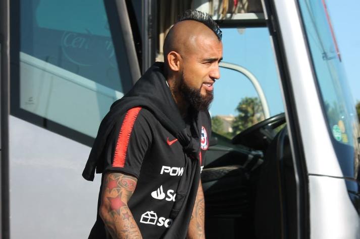 [VIDEO] "Aquí no hay traiciones": El mensaje de Arturo Vidal durante la concentración de la Roja