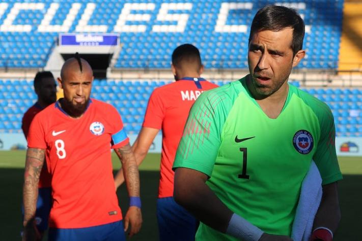 Bravo sobre la capitanía en la "Roja": “Me da exactamente igual, es algo distintivo”