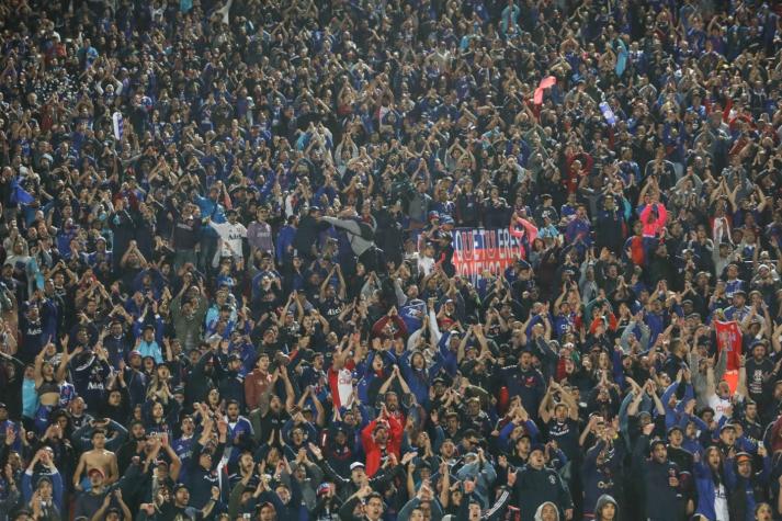 La hinchada más fiel: Universidad de Chile logra récord de asistencia de público este año