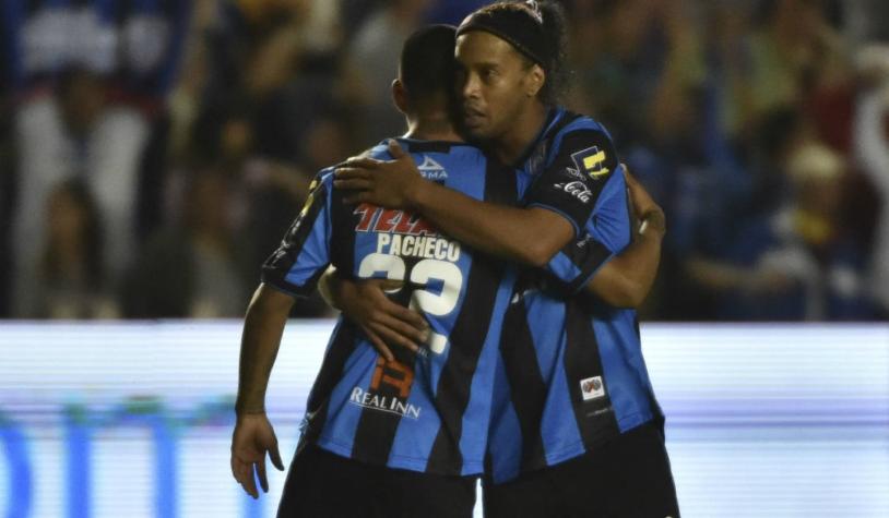 Que esté Patricio Rubio: Ronaldinho pone exigencias para su visita a Chile