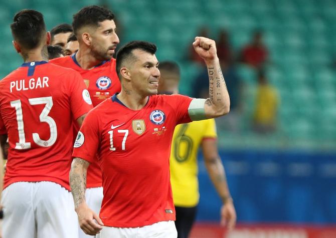 "No más militares": La arenga de Gary Medel previo a "La marcha más grande de Chile"