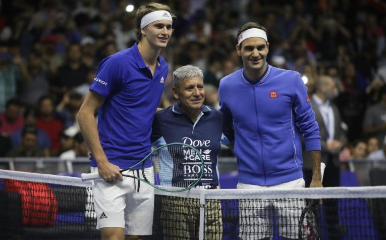[FOTO] El gesto que tuvo el alemán Alexander Zverev en su paso por Chile