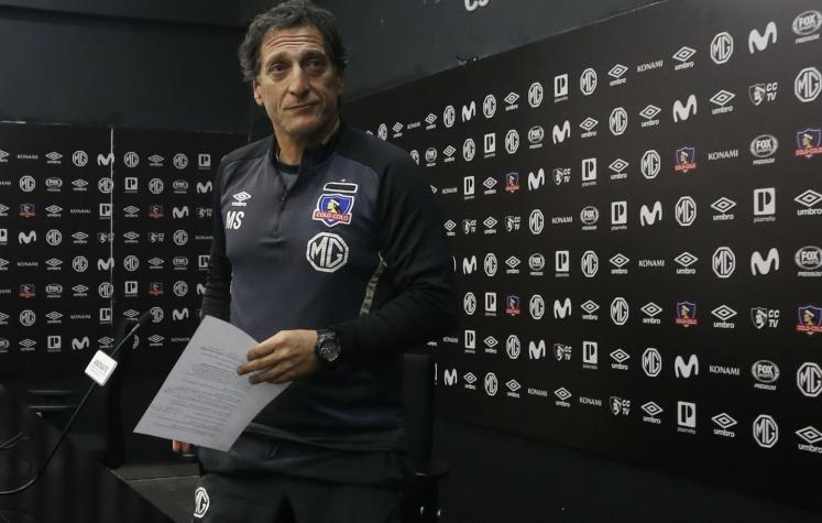 Mario Salas: "Hay señales que nos muestran que no están las condiciones para poder jugar"