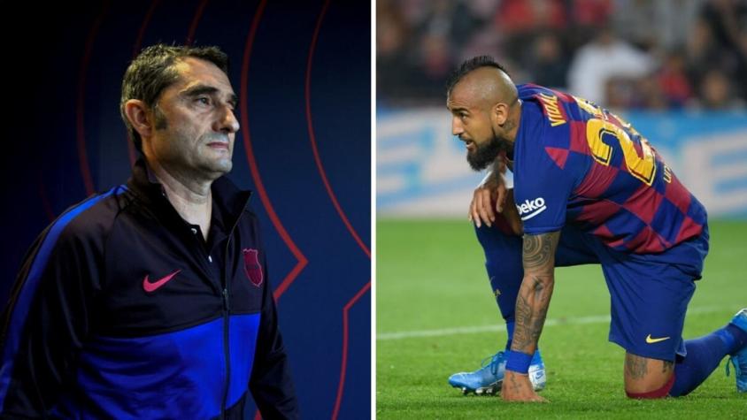 Valverde respondió a los dichos de Arturo Vidal sobre su posible partida por falta de minutos