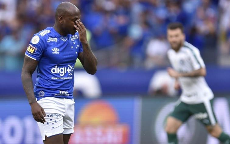 Cruzeiro pierde con Palmeiras y confirma su primer descenso a la Serie B de Brasil