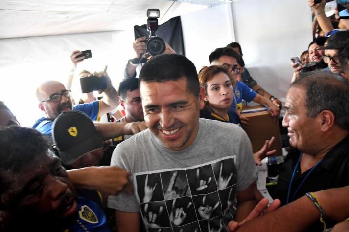 Riquelme vence a Macri y a Maradona en las elecciones de Boca Juniors