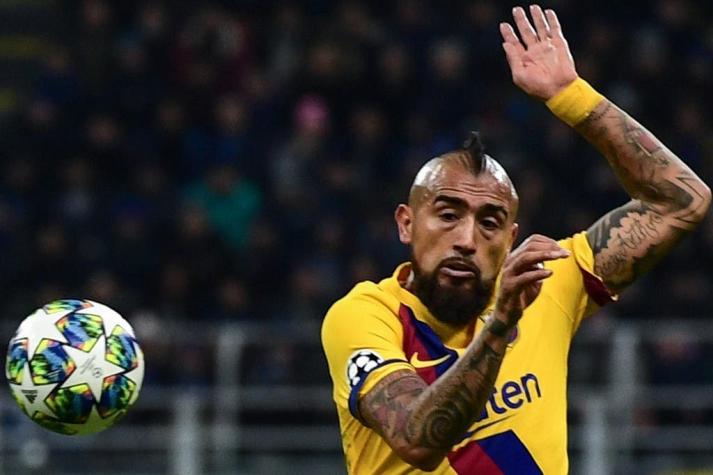 "Invisible": las categóricas críticas que recibió Arturo Vidal por su partido en Champions League