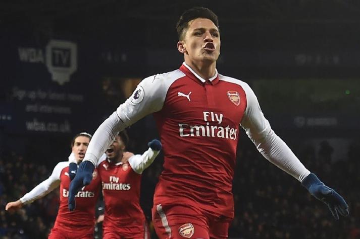 Sitio de estadísticas situó a Alexis Sánchez como el mejor jugador del Arsenal de la década