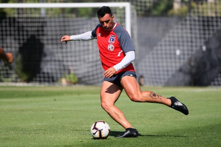 Esteban Paredes pide un "9" para Colo Colo: "Lo necesitamos urgente"