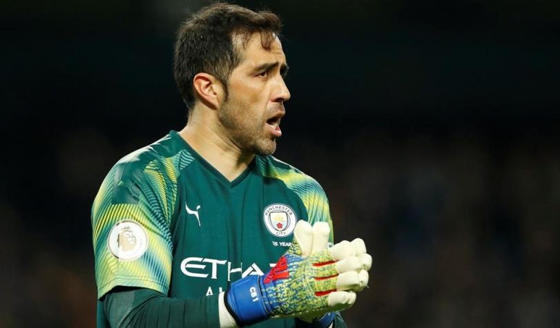 ¿Jugará Claudio Bravo?: La formación del Manchester City para enfrentar al Everton