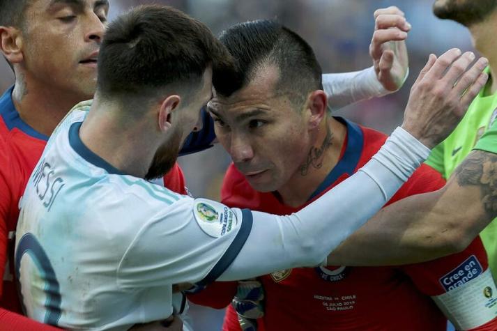 Medel apareció en el Top 10 de jugadores más expulsados de la década