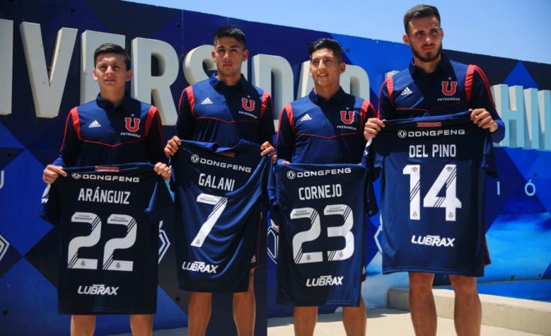 La U presenta a sus cuatro primeros refuerzos para el 2020 y apunta a situación de Walter Montillo