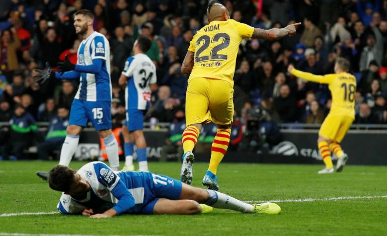 El importante registro donde Vidal supera a todos sus compañeros del mediocampo en FC Barcelona