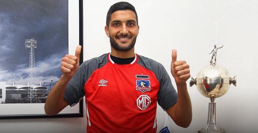 Nicolás Blandi en su arribo a Colo Colo: "No vengo a hacer olvidar a Esteban Paredes"