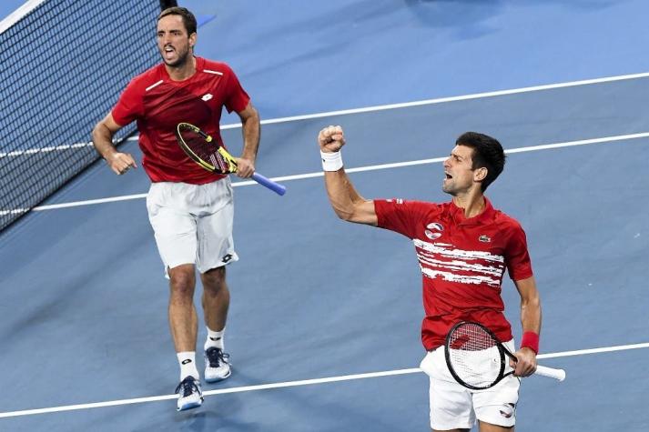 La Serbia de Djokovic se impone a España y se queda con la primera ATP Cup