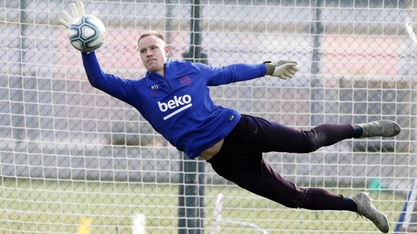 Ter Stegen regresa al Barcelona como una muralla: Se lució con espectaculares atajadas