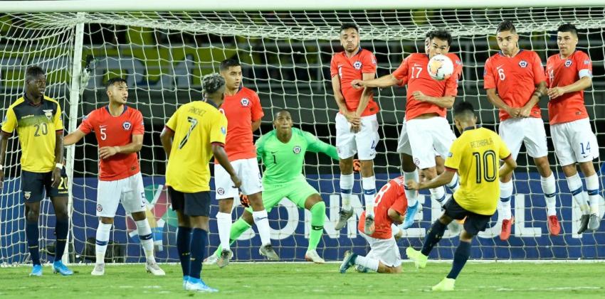 Chile debuta con una goleada sobre Ecuador en el Preolímpico Sub 23 Colombia 2020