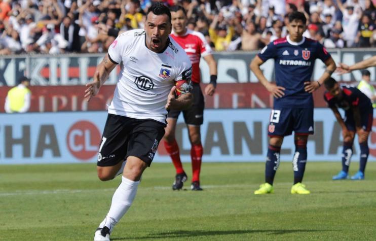 Esteban Paredes entrena con normalidad y podría estar en la final de Copa Chile ante la U