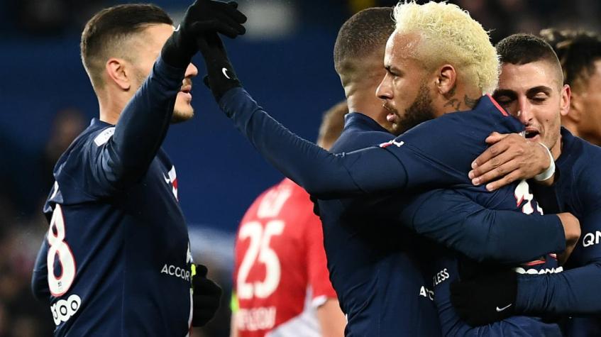 Neymar se lleva el susto de su vida en el vestuario del París Saint-Germain