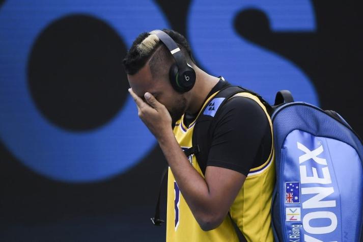 Nick Kyrgios homenajea a Kobe Bryant en el duelo contra Rafael Nadal en el Abierto de Australia