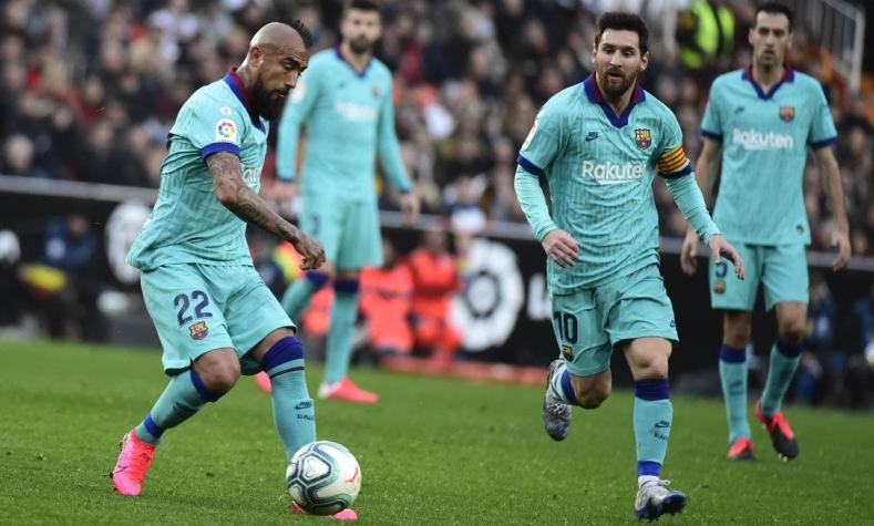 Prensa catalana habla del "increíble mes" de Arturo Vidal y volvería a ser titular en el Barcelona