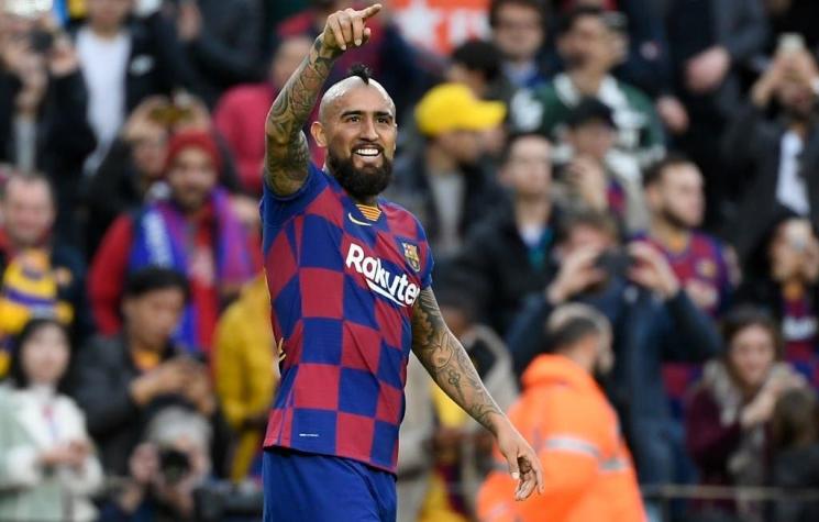 Arturo Vidal es titular en el duelo de Barcelona ante Real Betis