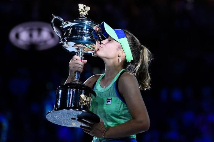 Sofia Kenin vence a Muguruza y se queda con el Abierto de Australia