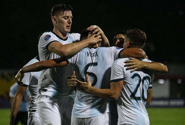 Argentina vence a Uruguay en el inicio del cuadrangular final del Preolímpico sub 23
