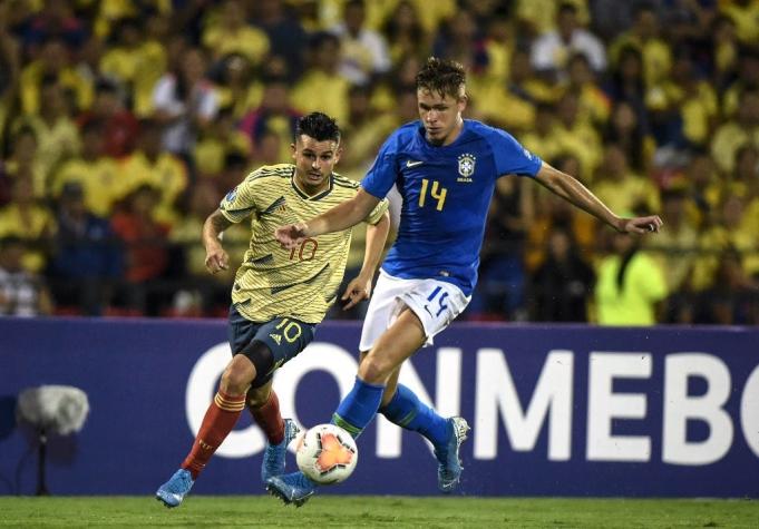 Brasil y Colombia empatan en primera fecha de fase final del Preolímpico Sudamericano