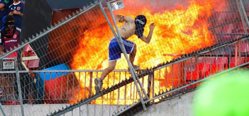 Las duras sanciones que arriesga Universidad de Chile por los incidentes en Copa Libertadores