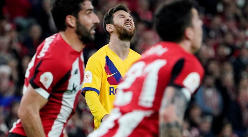 Con Vidal en la banca Barcelona cae en los descuentos ante el Athletic y dice adiós a Copa del Rey