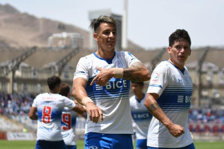Firme en la punta: La UC derrotó de visita 3-2 a Antofagasta y mantiene su invicto en el torneo