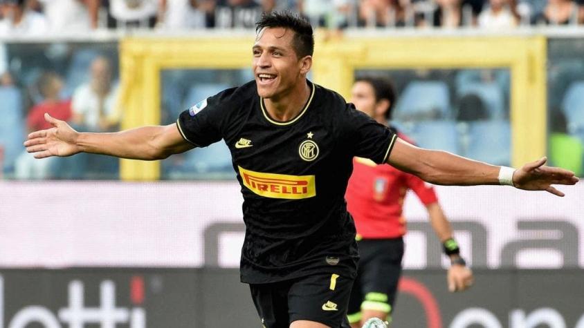 Alexis Sánchez es titular en el clásico entre el Inter y el Milan