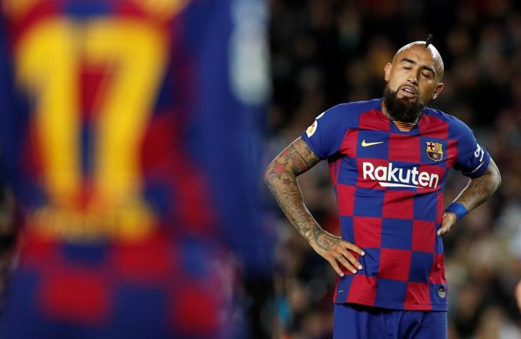 [VIDEO] El error de Arturo Vidal que provocó el segundo gol del Real Betis ante Barcelona