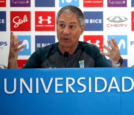 Holan y el clásico ante Colo Colo: "Si dispusieron que sea sin público visitante, por algo será"