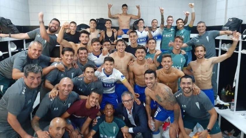 Universidad Católica celebra "en el camarín" decisión de la ANFP de darle el triunfo ante Colo-Colo