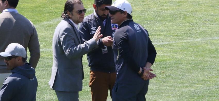 Mosa y continuidad de Salas en Colo Colo: "Las realidades deportivas tienen que estar sobre la mesa"