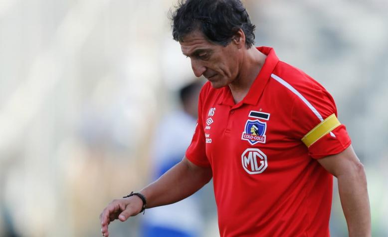 Mario Salas defiende juego de Colo Colo y dispara: "Mi análisis es muy distinto al de ustedes"